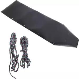 장작 얼음 낚시 캠핑 장비 트리밍용 다용도 마당 썰매 73.2x23.2 인치