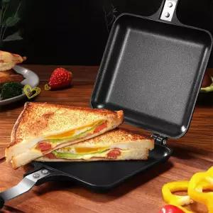 양면팬 샌드위치 토스트 메이커 후라이팬 계란 소형 프라이팬 생선 양면 코