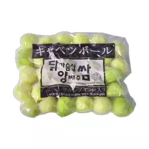 펀쿡 닭양쌈 닭가슴살 양배추쌈 1kg