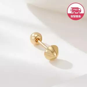 [비앤비골드] 당일발송 14K 플랫 서클 반원 피어싱 한쪽 JAE42468