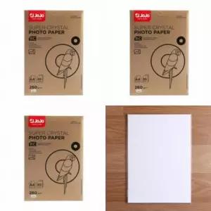 [문구] 컬러잉크젯 페이퍼 포토 인화지 A4 20매 260g 포토이미지 프리젠테이션