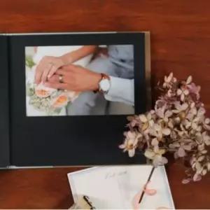 [문구] 4x6 사이즈 포토 앨범 블랙 에디션 사진 보관함 콜렉트북 디자인 사진첩