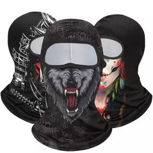 오토바이 페이스 마스크 야외 쿨 선 스크린 발라크라바 라이크라 모토 바이커 윈드 캡 마스크 스토퍼 방풍