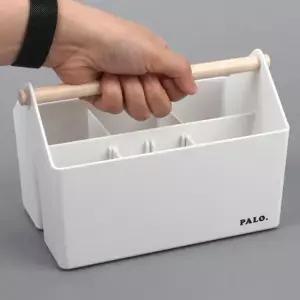 [생활] 손잡이 바스켓 책상 미술도구 정리함 공구통 바구니 적측형