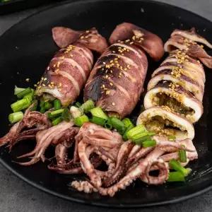 [롯데백화점]자연맛남 동해안 급냉 통찜용 오징어 2kg (14-16미내외)