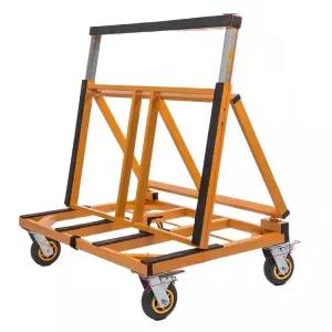 거울 타일 대차 C 샷시 플레이트 팔레트 석재 유리대차