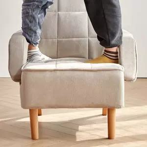 원룸 리클라이너 소파 생활방수 수유 안락 체어 조립