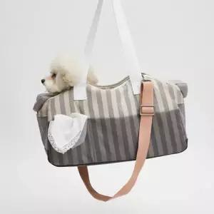 [롯데백화점]루이독 셔츠 데이 숄더백/스트라이프 Petit