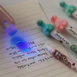 [문구/오피스] 알바용 비밀 펜 LED 시크릿펜 어린이 매직펜 6개
