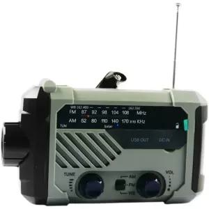 수동식 라디오 랜턴 태양광 발전기 비상 야외 휴대용