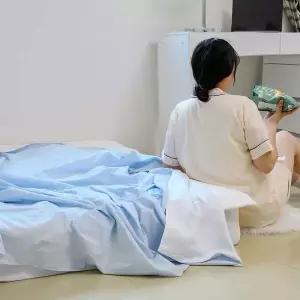 앞 고밀도 면100 뒤 듀라론 쿨링 냉감 겹이불