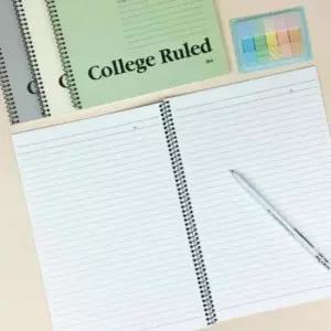 [문구/오피스] 7mm 심플컬러지 스프링노트 25매 1박스 180권 대량구매