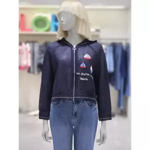 [베네통] 베네통 돛단배 크롭 후드 니트 가디건 BAKC58531 [P003793138]