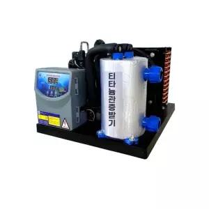 수족관 어항 냉각기 2마력히타치 오픈탑대형 압축기 냉각팬 쿨러