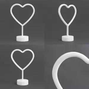 [Deco] LED 네온사인 무드등 하트 특이한무드등 침실무드등