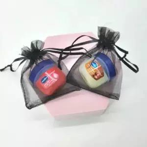 선물 망사 포장 오간자 주머니 블랙 7x9cm 포장지 봉투 선물