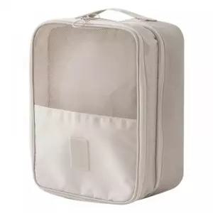 [싸더라] 3단 여행용 신발 수납가방 캐리어 고정형 통풍 메쉬 슈즈파우치 3켤레 수납