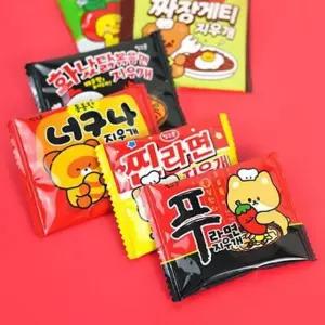 아이들 지우개 이색 독특 디자인 라면 재미 선물용