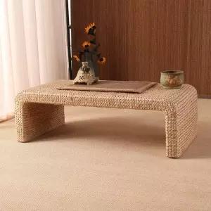 라탄 카페 홈 야외 세트 발코니 다다미 소형 스툴 정원