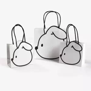 [RIZPICK]토끼 구디백 생일 선물 퇴사 답례품 포장 구디가방