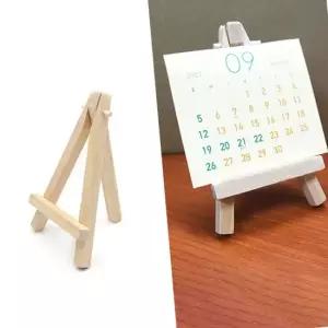 엔틱화이트 장식품 미니 이젤 소형