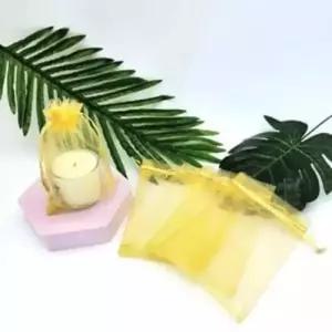 오간자 골드 망사주머니 포장지 포장 지 백 용품 10cmx15cm