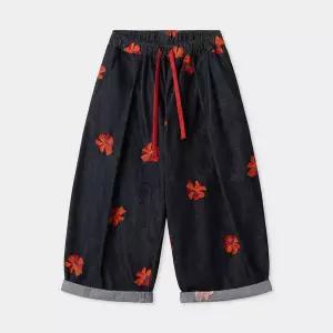 [러브앤쇼](의정부점)플라워자수코튼팬츠 GCGDGPT01