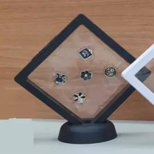 필름 액자 케이스 블랙 9 주얼리보관함 보석보관함 악세서리케이스 귀걸이케이스 악세사리파우치 쥬얼리트