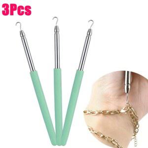 얇은 버클 후크 보조 손목 스트랩, 착용 팔찌, 3