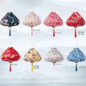 복고풍 야외 등롱 야경 장식 다이아 웨딩 행사 소품