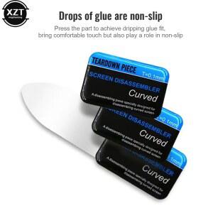 휴대폰 곡면 LCD 스크린 스퍼저 오프닝 프라이 카드 도구, 초박형 유연한 분해, 강철 금속, 신제품