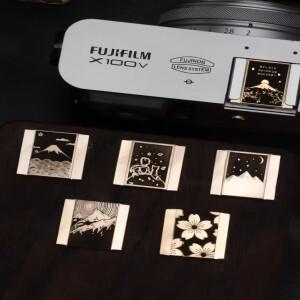 후지필름 호환 XT5 X100VI XM5 XT30 XS20 ZFC Z50 ZF용 호환 카메라 슈 커버 카바 장식 셔터 버튼 금속 먼