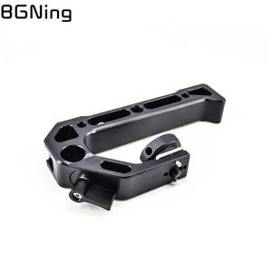 콜드 슈 카메라 탑 핸들 핸드 그립 악력기 1/4 3/8 나사 구멍 15mm 로드 클램프 소니 호환 캐논 호환 니콘