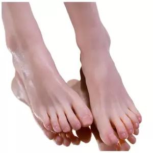 실리콘 발 모형 소품 마네킹 가짜 여성 모델 패디큐어 인조