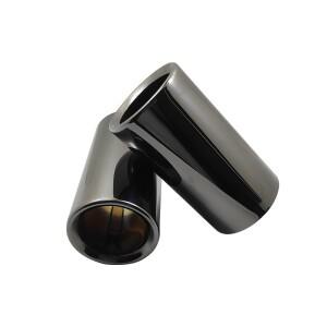 BMW F30 2013-2018 E90 시리즈 GT325i 팁 커버 장식 배기 파이프 자동차 액세서리 용 머플러