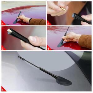 기아 피칸토 모닝 GT 라인 X 2017 2014 자동차 차량용 호환 지붕 천장 라디오 안테나 신호 증폭 항공 호환