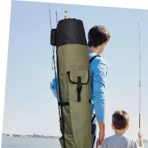 원통낚방 릴장착 낚시대 휴대용 로드 홀더 벨트 케이스