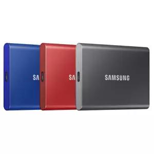 삼성전자 SSD 외장하드 포터블 T7 2TB 외장메모리 + 파우치