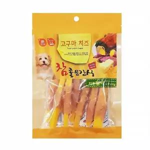 (3개묶음)[펫더맨] 참좋은간식 100g (고구마 치즈 - 치킨말이)