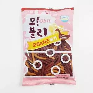 (10개묶음)오블리 오리&치즈버거 100g
