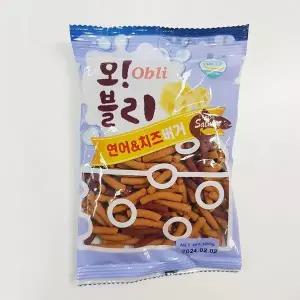 (10개묶음)오블리 연어&치즈버거 100g