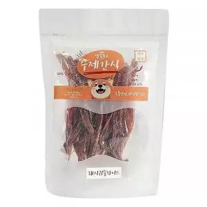 (2개묶음)앱솔루트 수제간식 - 돼지귀 슬라이스 80g