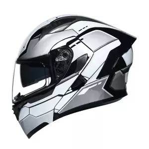 블루투스 헬멧 경량 페이스 풀페이스 그레이 오토바이 무광