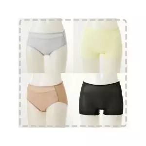 [솔브]26SS 여름광고 PLUS SIZE 컬러오브러브 세트인 단품 사각 거들형 팬티 택1 VPT900.._P421472306