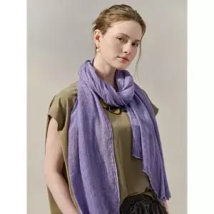 [엠그라프]내추럴 레인보우 스트라이프 롱 스카프_P421498550