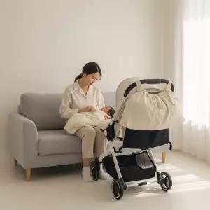 유모차 유아용품 정리함 기저귀 수납가방 파우치