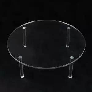 원형 진열대 아크릴 대형 테이블