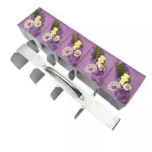 티라미수 직사각 케이크 틀 오븐용 탈부착 제빵 몰드