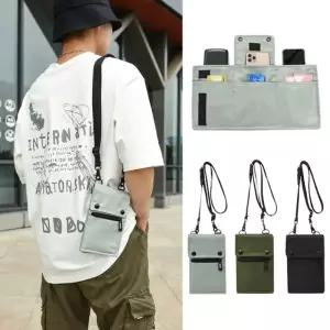 핸드폰백 미니 3단지갑형 여행보조가방 멀티 크로스백