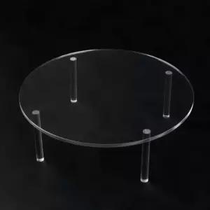 아크릴 진열대 원형 테이블 대형